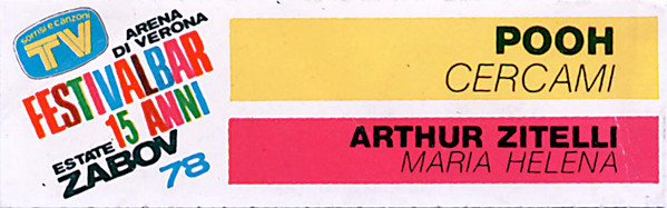 Pooh / Arturo Zitelli - Cercami / Maria Helena (Agua De Fuente) | CGD (YD 513) - 3