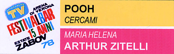 Pooh / Arturo Zitelli - Cercami / Maria Helena (Agua De Fuente) | CGD (YD 513) - 4