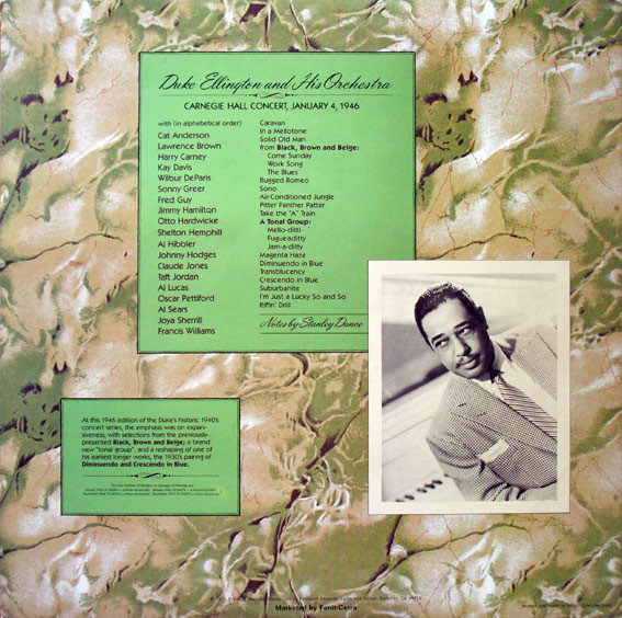 Duke Ellington - Carnegie Hall Concerts January 1946 | Prestige (HB 6018) - 2