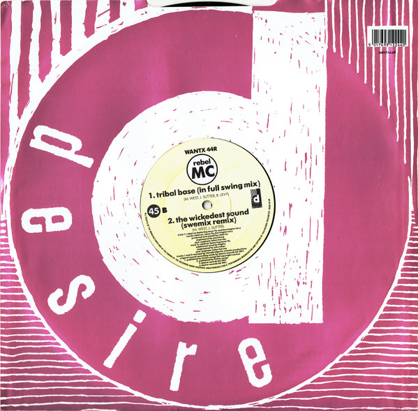 Rebel MC - Tribal Base (Tribal Remixes) | Desire Records (WANTX 44R) - 2 Rebel MC - Tribal Base (Tribal Remixes) | Desire Records (WANTX 44R) - 2