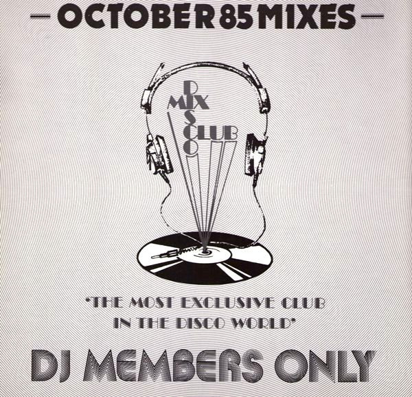 Various - October 85 - The Mixes | DMC (DMC 33/2) - main