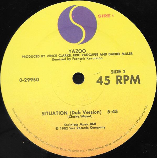 Yazoo - Situation | Sire (0-29950) - 4