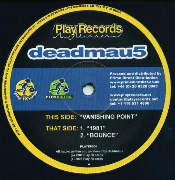 Deadmau5 - Vanishing Point | Play Records (PLAYEP001)