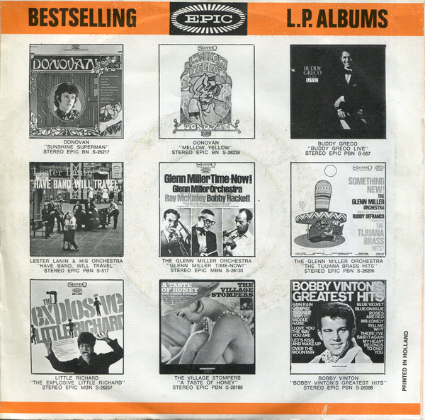 Sly & The Family Stone - Dance To The Music / Bad Risk | Epic (5-9948) - 2