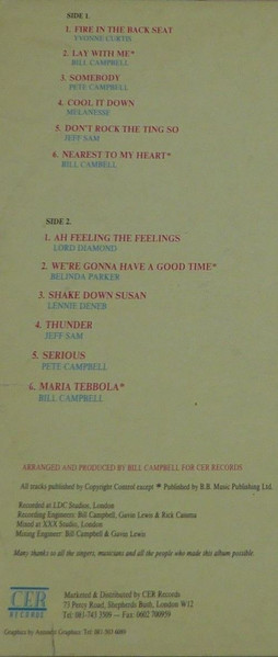 Various - Soca Hits 1 | CER Records (CER LP 001) - 4