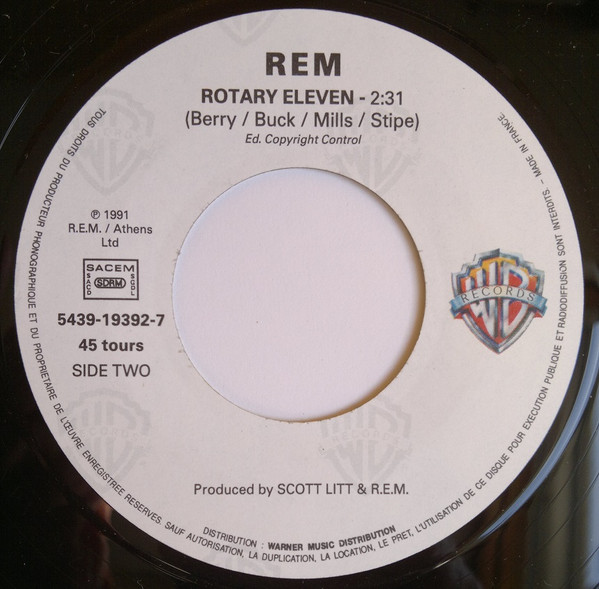 R.E.M. - Losing My Religion | Warner Bros. Records (5439 19392-7) - 4