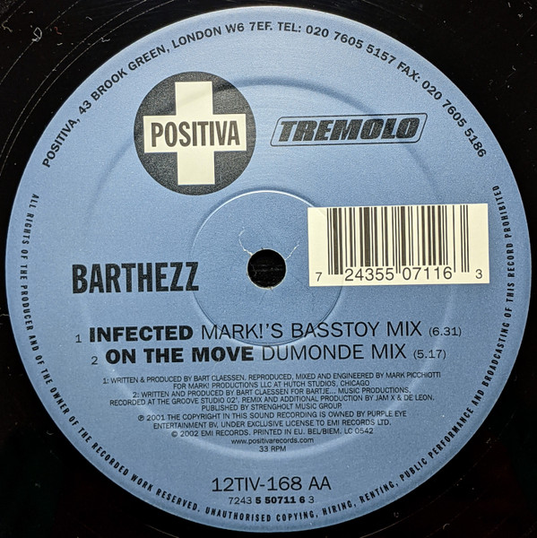 Barthezz - Infected | Positiva (12TIV-168) - 4