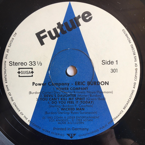 Eric Burdon - Power Company | Future (301) - 3