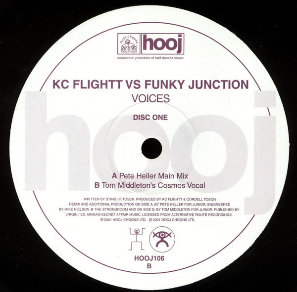 KC Flightt Vs Funky Junction - Voices | Hooj Choons (HOOJ106) - 2 KC Flightt Vs Funky Junction - Voices | Hooj Choons (HOOJ106) - 2