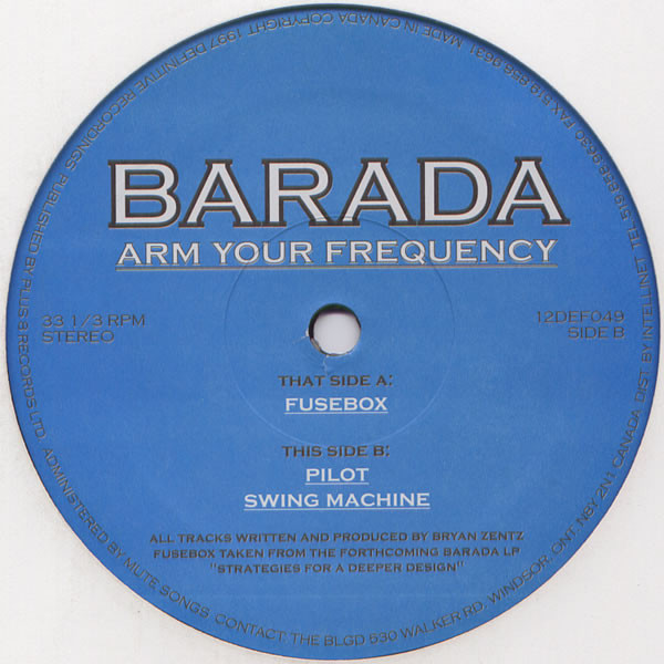 Barada - Arm Your Frequency | Definitive Recordings (12DEF049)