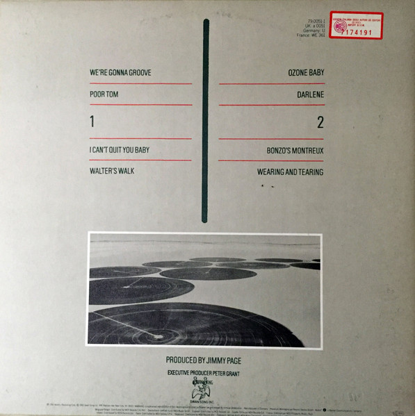 Led Zeppelin - Coda | Swan Song (79. 0051-1) - 2