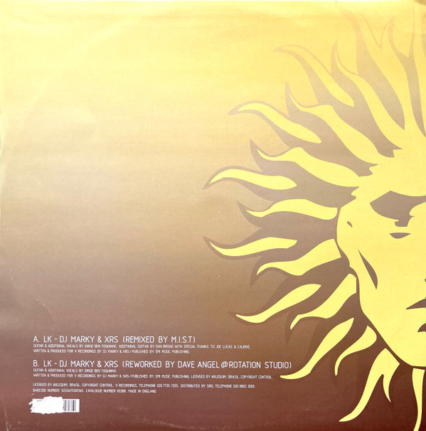 DJ Marky & XRS - LK (The Remixes) | V Recordings (V038R) - 2