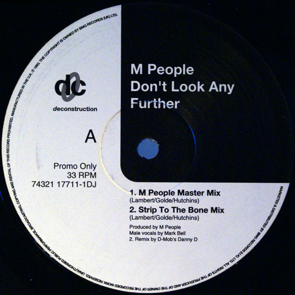M People - Don't Look Any Further | Deconstruction (74321 17711-1DJ) - main