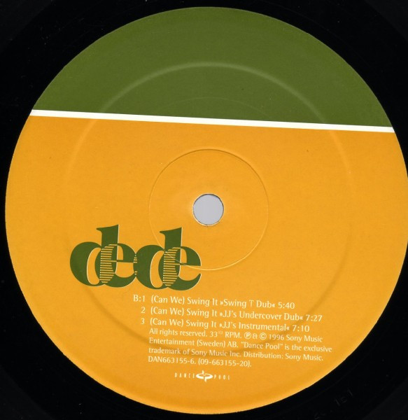 Dede - (Can We) Swing It | Dance Pool (DAN 663155 6) - 2