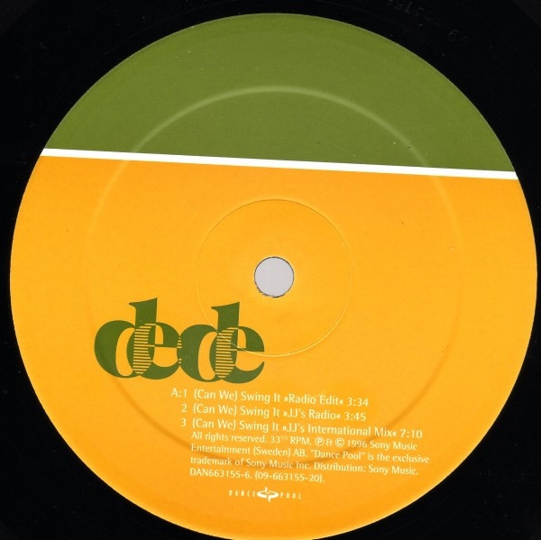 Dede - (Can We) Swing It | Dance Pool (DAN 663155 6) - main