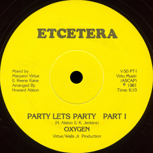 Oxygen - Party Let's Party | Etcetera (V-50)