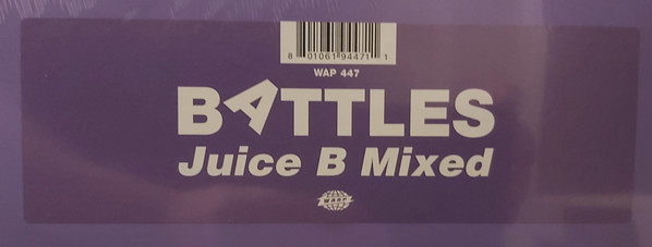 Battles - Juice B Mixed | Warp Records (WAP447) - 3