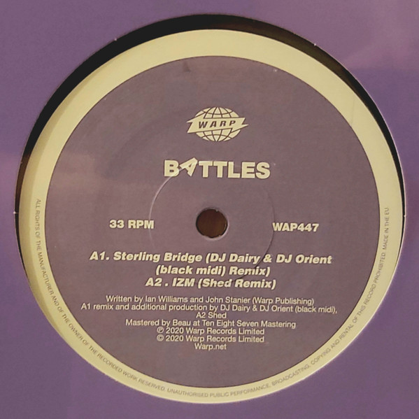 Battles - Juice B Mixed | Warp Records (WAP447)