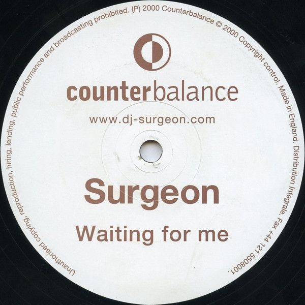Surgeon - Waiting For Me | Counterbalance (CBX003) - main