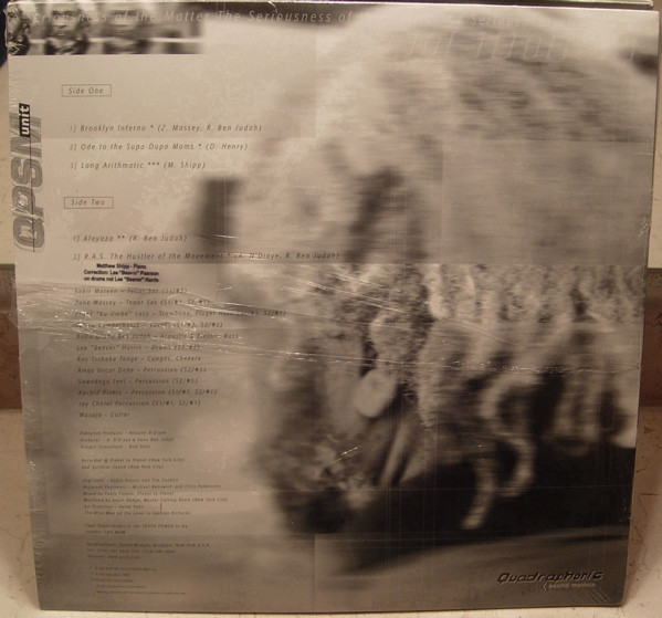 QPSM Unit - The Seriousness Of The Matter | Quadraphonic Sound Module Corp. (QPS 1101) - 2