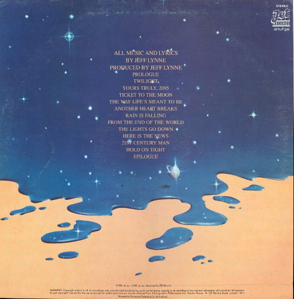 Electric Light Orchestra - Time | Jet Records (JETLP 236)