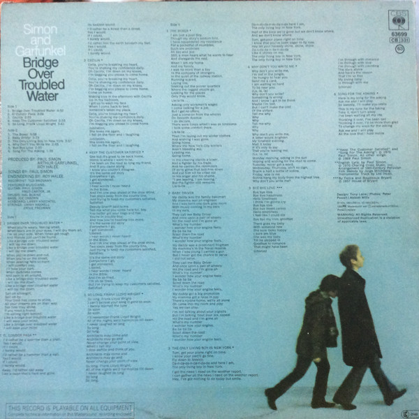 Simon & Garfunkel - Bridge Over Troubled Water | CBS (CBSH 63699) Simon & Garfunkel - Bridge Over Troubled Water | CBS (CBSH 63699)