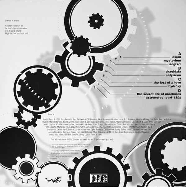Sterac - Secret Life Of Machines | 100% Pure (PURE LP 1) - 2