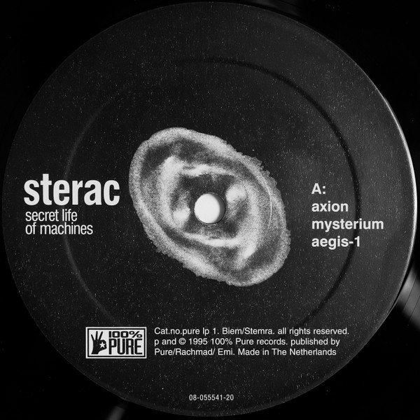 Sterac - Secret Life Of Machines | 100% Pure (PURE LP 1) - 3
