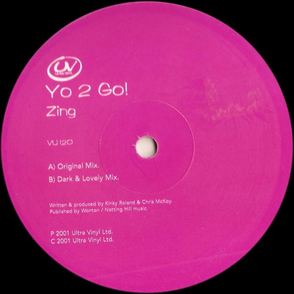 Yo 2 Go! - Zing | Ultra Vinyl (VU120)