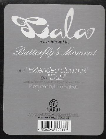 Tiala A.k.a Hiromi W. - Butterfly's Moment | Flower Records (KXJK 1001)