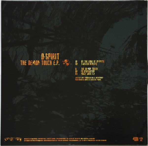 D-Spirit - The Demon Touch E.P. | Masters Of Hardcore (MOH 52) - 2
