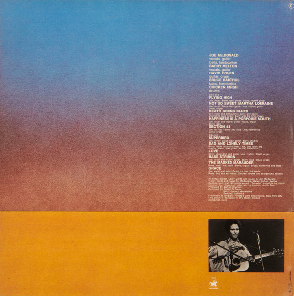 Country Joe And The Fish - Electric Music For The Mind And Body | Vanguard (519 046) - 2