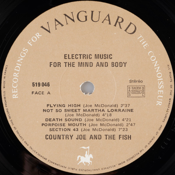 Country Joe And The Fish - Electric Music For The Mind And Body | Vanguard (519 046) - 3