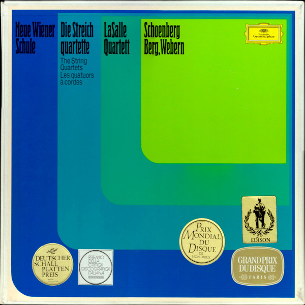 Lasalle Quartet , Arnold Schoenberg , Alban Berg , Anton Webern - Neue Wiener Schule - Die Streichquartette | Deutsche Grammophon (2720 029) - 2