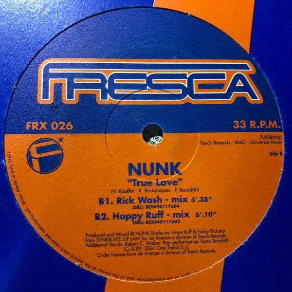 Nunk - True Love | Fresca (FRX 026)