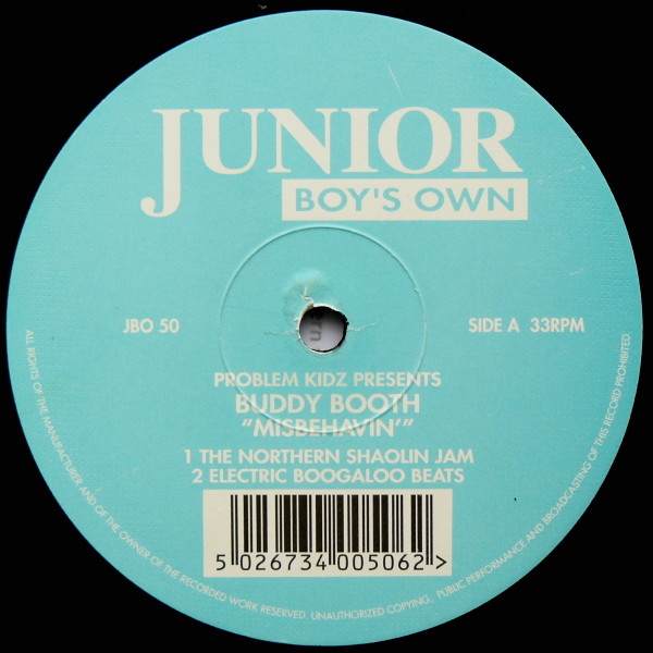 Problem Kids Presents Buddy Booth - Misbehavin' | Junior Boy's Own (JBO 50)