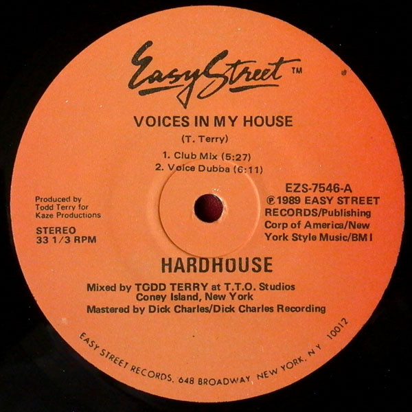 Hardhouse - Voices In My House | Easy Street Records (EZS-7546) Hardhouse - Voices In My House | Easy Street Records (EZS-7546)