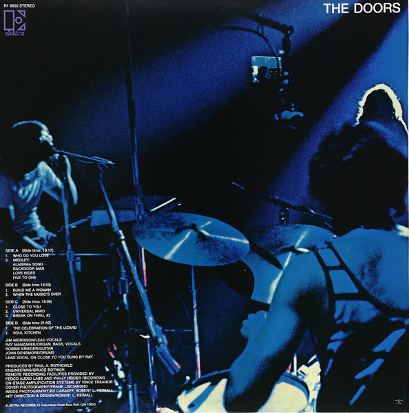 The Doors - Absolutely Live | Elektra (RCV1-9002) - 3