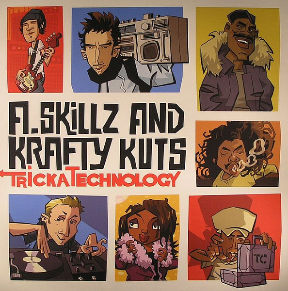 A-Skillz + Krafty Kuts - Tricka Technology | Finger Lickin' Records (FLRLP008) A-Skillz + Krafty Kuts - Tricka Technology | Finger Lickin' Records (FLRLP008)