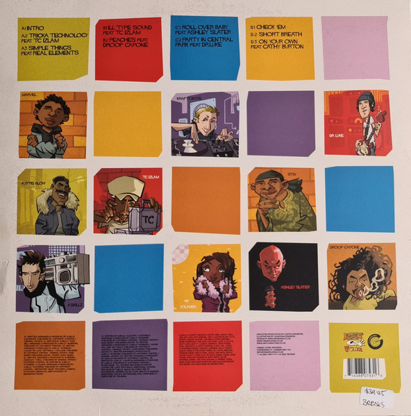 A-Skillz + Krafty Kuts - Tricka Technology | Finger Lickin' Records (FLRLP008) - 2