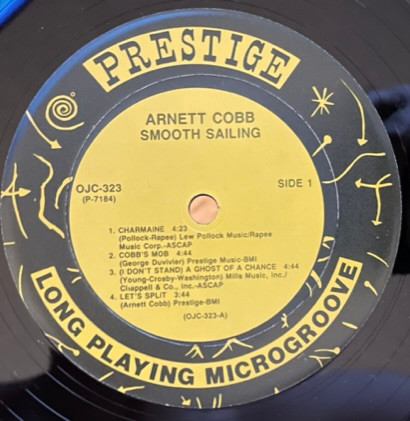 Arnett Cobb - Smooth Sailing | Original Jazz Classics (OJC-323) - 4 Arnett Cobb - Smooth Sailing | Original Jazz Classics (OJC-323) - 4