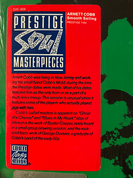 Arnett Cobb - Smooth Sailing | Original Jazz Classics (OJC-323) - 2 Arnett Cobb - Smooth Sailing | Original Jazz Classics (OJC-323) - 2