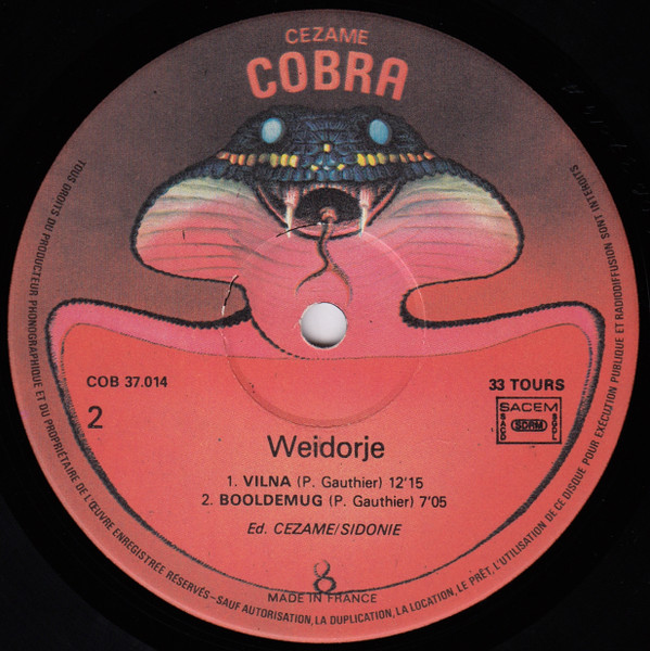 Weidorje - Weidorje | Cobra (COB 37014) - 4