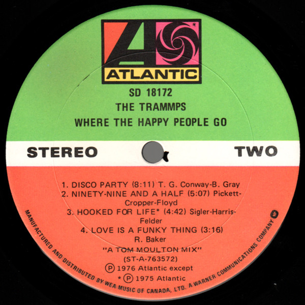 The Trammps - Where The Happy People Go | Atlantic (SD 18172) - 4