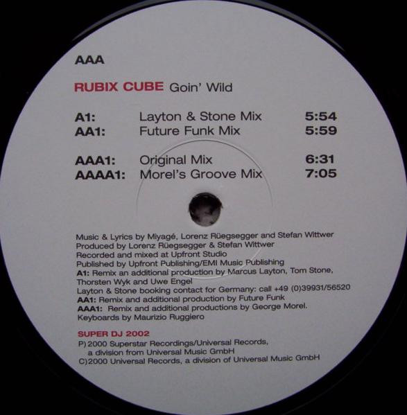 Rubix Cube - Goin' Wild | Superstar Recordings (SUPER DJ 2002) - 4 Rubix Cube - Goin' Wild | Superstar Recordings (SUPER DJ 2002) - 4