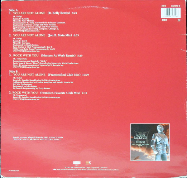 Michael Jackson - You Are Not Alone | Epic (662310 6)