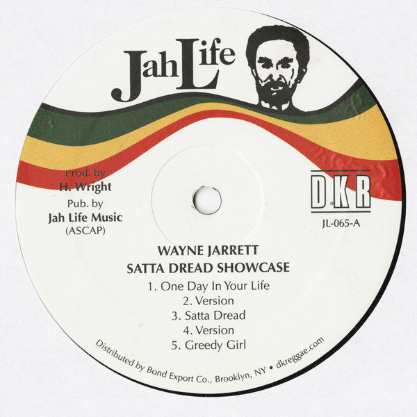Wayne Jarrett - Satta Dread Showcase | Jah Life (JL-065) - 3