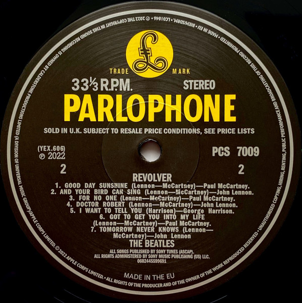 The Beatles - Revolver | Apple Records (0602445599691) - 4