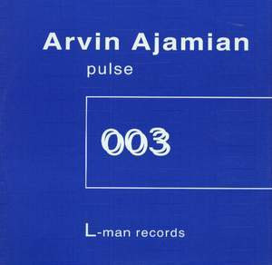 Arvin Ajamian - Pulse | L-Man Records (L-Man 003) - main