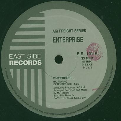 Enterprise - Enterprise | East Side Records (E.S. 101)